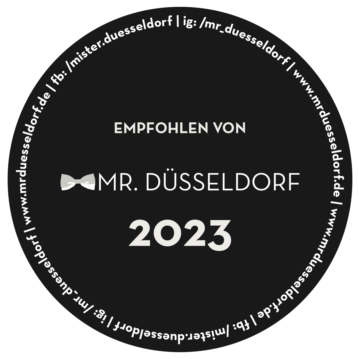 Mr. Düsseldorf 2023 Auszeichnung
